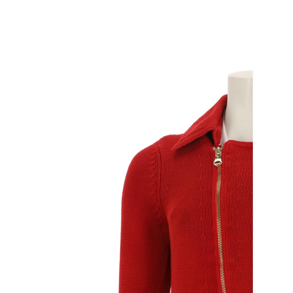 Seconde vie - Pull Femme  full-zip Rouge - Excellent état