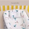 Hemei Portable Baby Nest: Anti-Pressure Pillow & Travel Bed