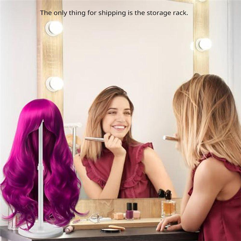 Antypoślizgowe Stabilne Stojaki na Peruki(4 sztuki), Regulowany Wysokością Stojak na Głowę Peruki Przenośny Stojak na Kapelusze Jednostka Przechowywania