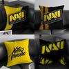 NNatus VincereE Logo Cushion Cover Pillowcase Ultra Soft Skin Friendly Fabric Cloud Like Comfort Concealed Zipper