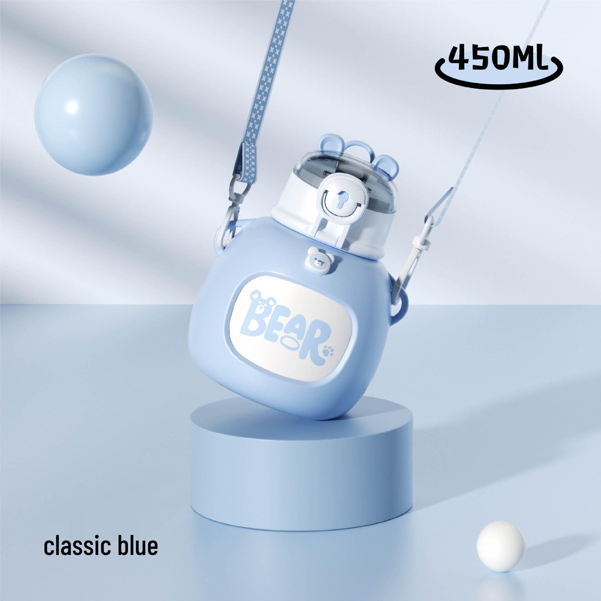 Children s 316 Stainless Steel Cartoon Thermos - Cute, Portable, Large Capacity Water Bottle 400ml