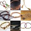 Round Leather Rope, Circular Ring Cutting, Hanging Rope, DIY Handmade Jewelry, Jewelry Accessories, Leather Weaving, Genuine Lea