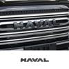 For Great Wall Haval H9 2th 2024 2025 3D ABS Sticker Car Front Emblem Badge Decals Black Badge Logo Emblem Cover Car-Styling