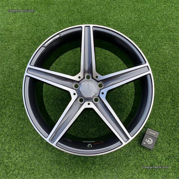 Compatible with 17/18/19 inch Mercedes-Benz Wheel Hubs for C-Class, A-Class, E-Class, CLA, GLA, GLB, Accord