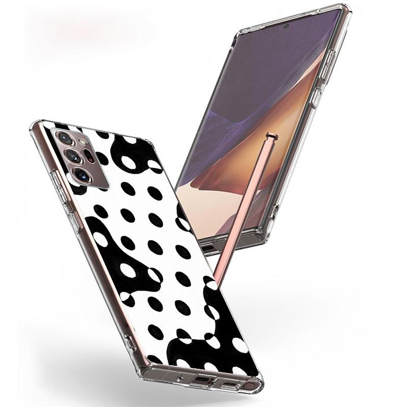 Polka Dots Art Phone Case For Samsung Galaxy S26 S25 Edge S24 S23 Ultra S22 Plus S21 S20 FE Soft TPU Back Cover Funda Galaxy S25