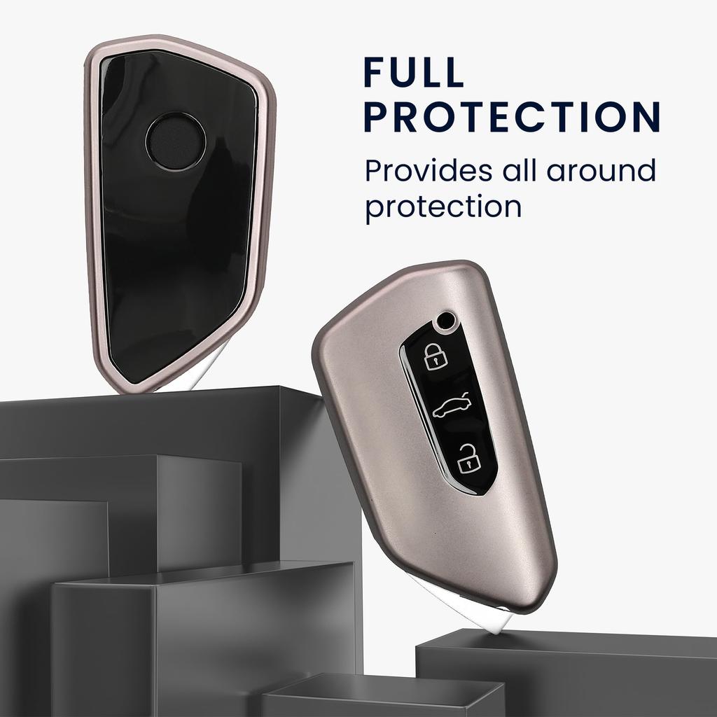 Fits: VW Golf 8 3-Button Car Key Key Case - Key Cover Key Cover