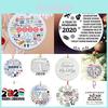 2020 A Year To Remember Christmas Pandemic Ornament Acrylic Circular Keepsake