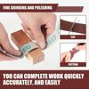4/5/6 rolls with Dispenser  Cloth Rolls Metal Emery Cloth Alumina Sandpaper  Wall Surfaces