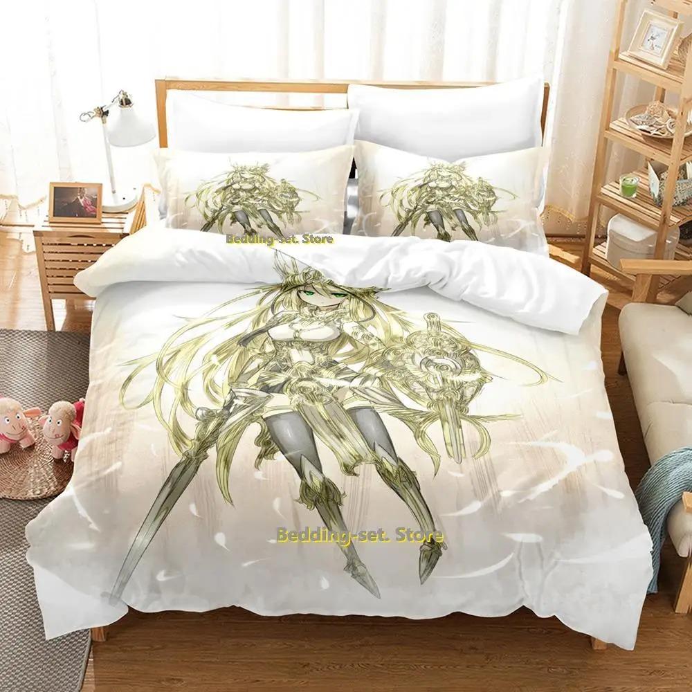 Hajime MiyaGi Andy Panda Bedding Set Cartoon Anime 3PCS Duvet Cover for Adult Kids Bedroom Decor Personality