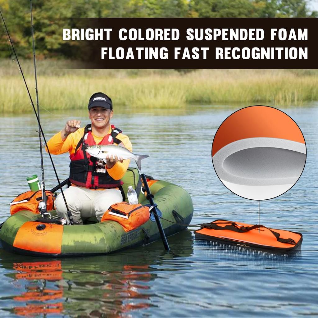 Santa King Floating Fish Basket Foldable Fishing Holder Minnow Bucket Portable Collapsible Fishing Net Storage Cage