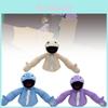 Adorable Yeeps Hide Seek Plush Toy In Blue Purple Pink Soft Fabric