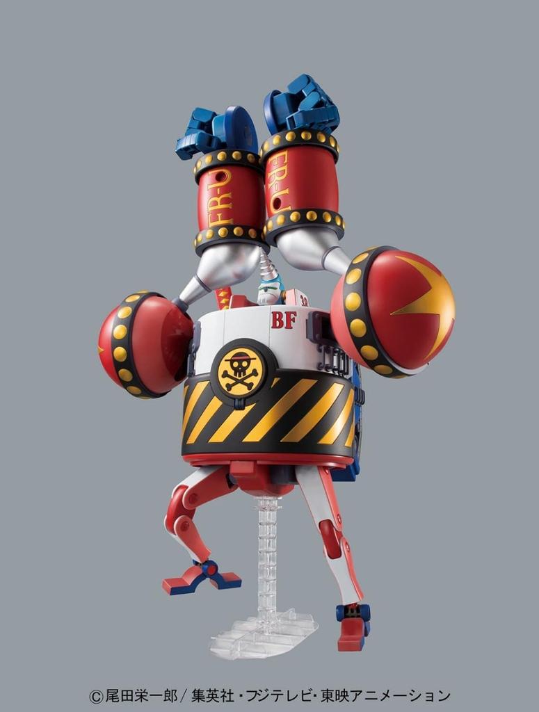 BANDAI SPIRITS Best Mecha Collection ONE PIECE General Franky Plastic Model Color-coded