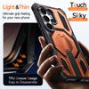 For Samsung Galaxy S26 Ultra Magnetic Case Rotating Kickstand PC + TPU Shockproof Drop-proof Phone Cover