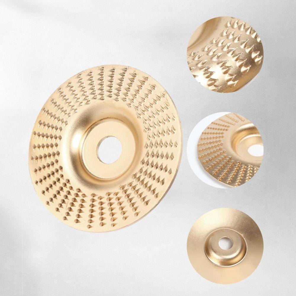 100mm Diameter Woodworking Grinding Wheel Arc Shape Wood Carving Disc Sanding Wheel Wood Polishing