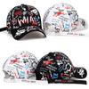 Graffiti Fashion Duck Tongue Hat Personality Street Trend Men's and Women's Baseball Hats Fashion Hip Hop Hats