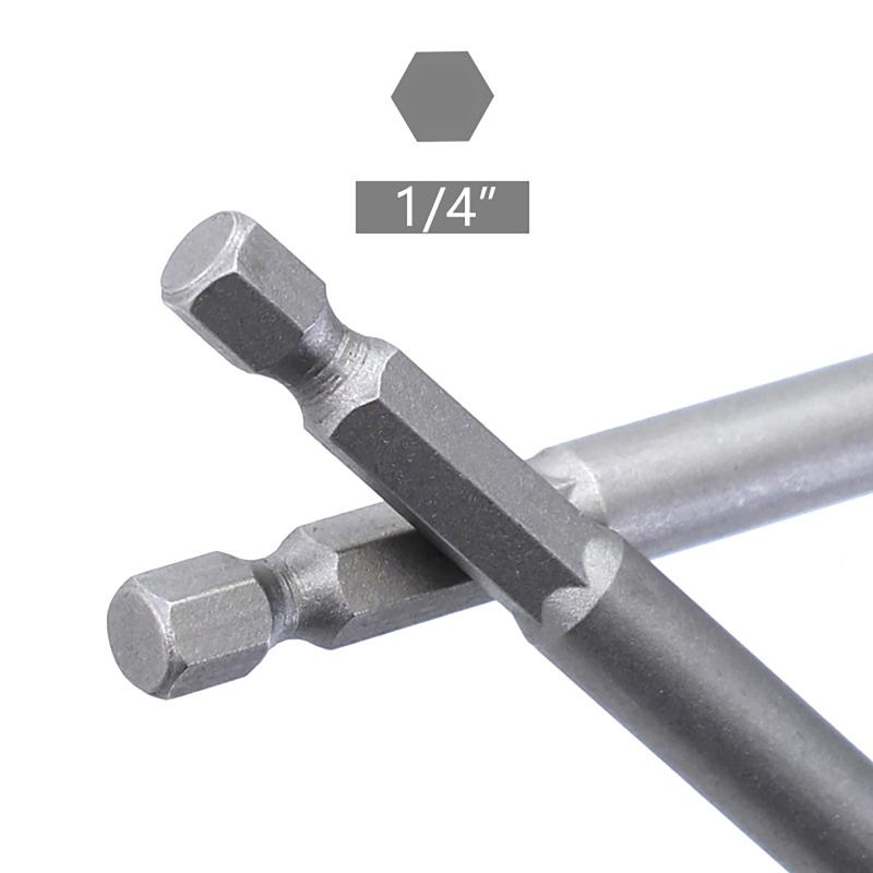 Socket Adapter Extension Hexagonal Shank To Square Socket Electric Wrench Extension Converter