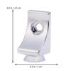 8Pcs Thickened Zinc Alloy Shelf Support Plate Bracket Heavy Duty Solid Wood Plywood Glass Plate Cupboard Holder for Wine Cabinet