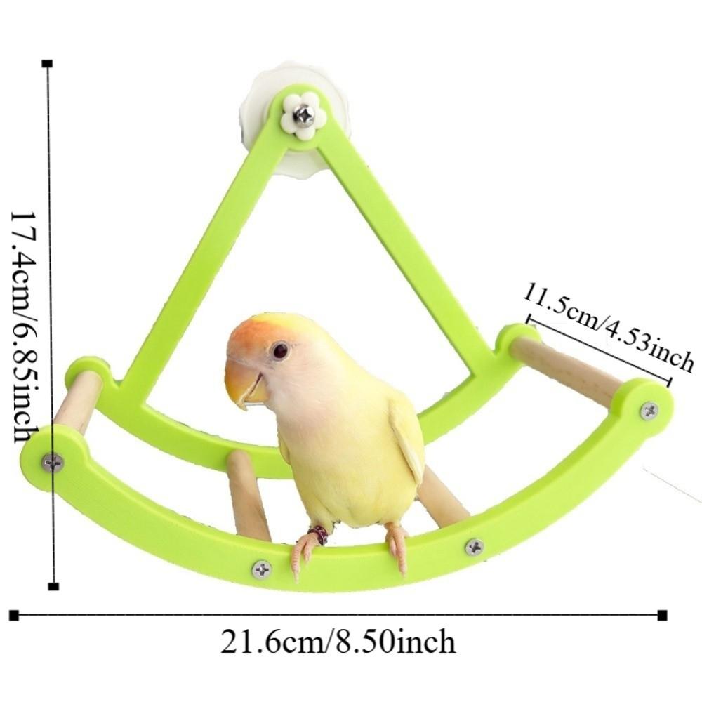 Hangende Vogelkooi Stand Bijtbestendige Schommelzitstok Stand Kooi Accessoires