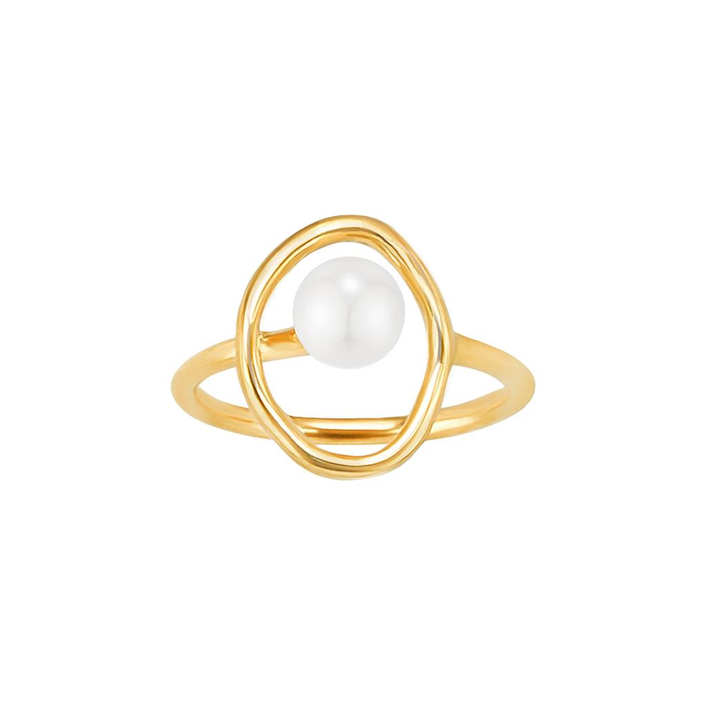 Paul Brial Enough Pearl Ring Pysr0136