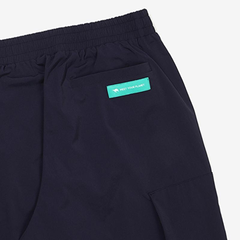Bbc Earth Cargo Pocket Jogger Pants  Navy 