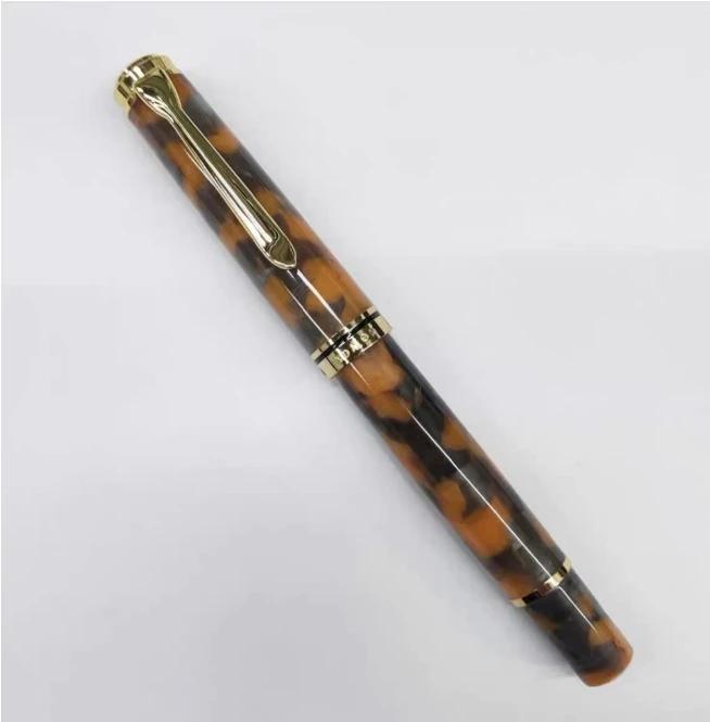 New ADMOK M800 Acrylic Piston Fountain Pen BOCK/Schmidt Soft Smooth No.6/35# Nib Inking Copy Students Writing Gift Pen