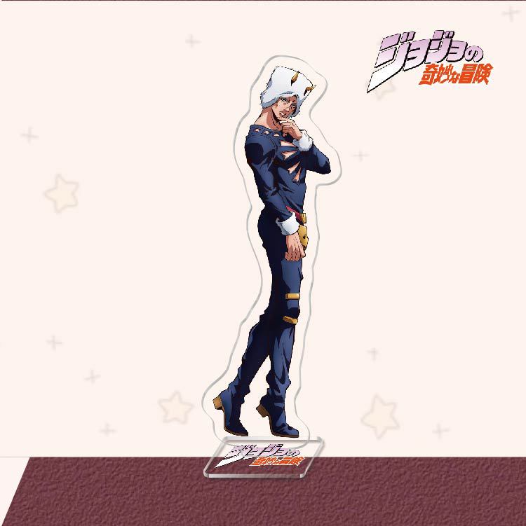 JoJo's Bizarre Adventure Animation Comics Peripheral Toys JOJO Dio Acrylic Stand-Up Sign Anime Action Figure Model Collection