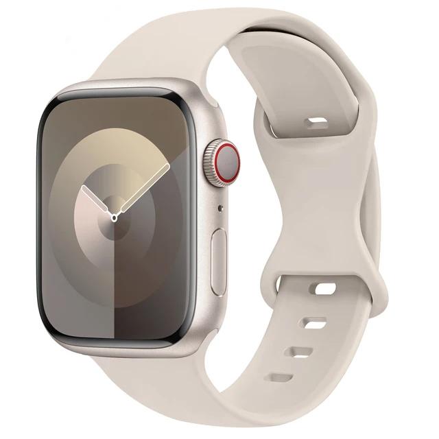 Silikonarmband für Apple Watch Band 45mm 44mm 41mm 40mm 42mm 46mm ultra 49mm Sportarmband correa series 11 7 8 9 10 4 3 5 6 se