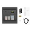 Cash Register for Small Businesses - Electronic Commercial with Lock Cash Drawer Box,39Keys, 8Digital Dual Display,Retail System