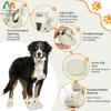 Dog Shoes for Hot Summer Pavement,Dogs Shoes,Waterproof Dog Boots & Paw Protectors,Non-Slip Dogs Rain Booties,Easy Clean Sandals