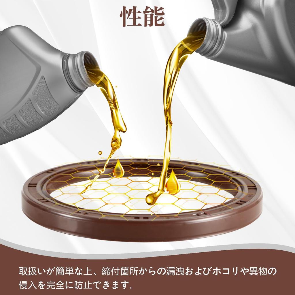 HIMARKLIF Rear Main Crank Oil Seal Rear Crankshaft Oil Seal