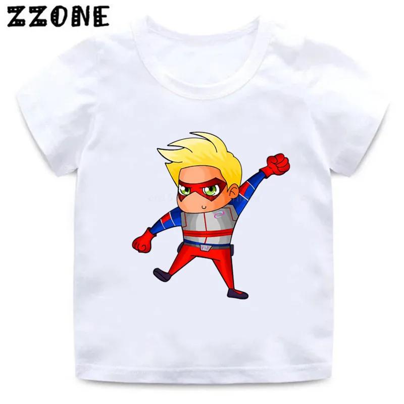 Henry Danger Kreslená Dětská Trička Pro Malé Kluky Ležérní Vtipné Tričko Dětské Letní Streetwear Vrchní Díly