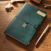 Retro Crazy Horse Leather Cover Notebook Creative Handmade Travel Journals Business Promotion Planner Diary Gift Custom Printed