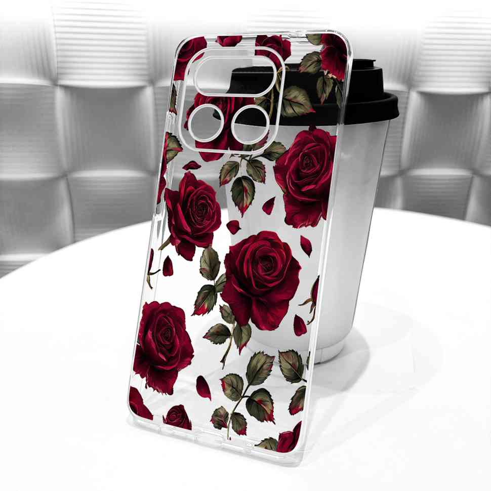 Petty Rose Flower Cover For Realme 16 Pro Plus Case Soft Silicone Back Cover Phone Case For Realme16 Pro Pro+ 5G Bags