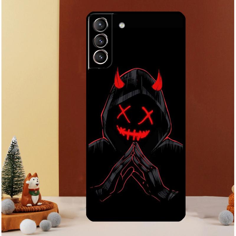 Devil Bad Boy Anime Case For Samsung Galaxy S25 S26 Ultra S20 S21 S22 S23 S24 Ultra S10 Plus S25 FE Cover Funda