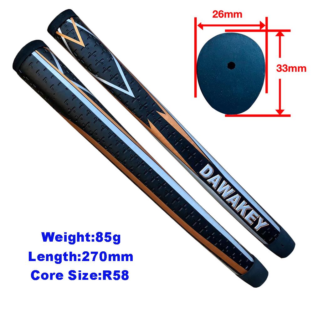 Customizable New Rocket Pattern Golf Putter Grip with Standard Size and Custom Logo Option