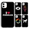 Funny Poodle Design Poodles Phone Case Cover For iPhone 17 Air 16 15 14 Plus 11 12 13 Pro Max Coque Shell Fundas