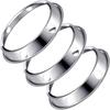 Home 2Pcs Round Stainless Steel Support Stove Rack Wok Ring Pots Holder Pan Stand