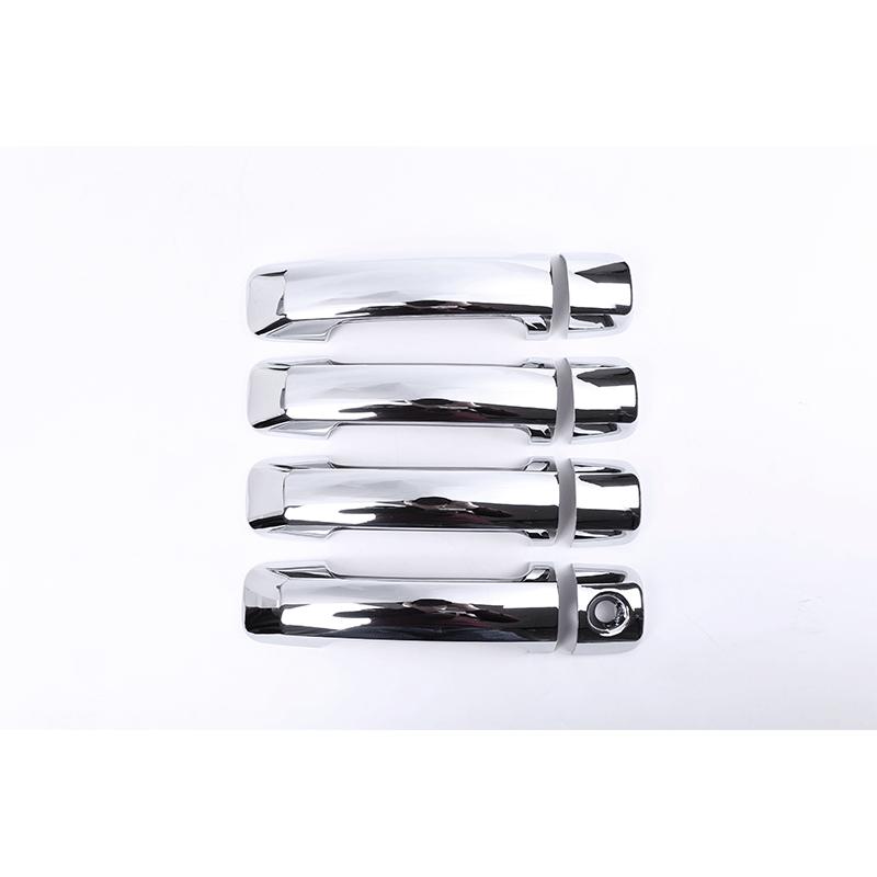 Car Door Handle Cover Trim Protection Cover Sticker Fit For Toyota Tundra Sequoia 2007- Auto Exterior