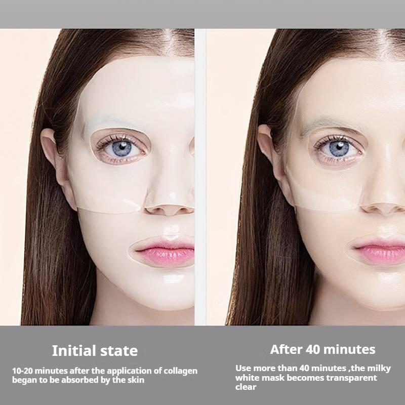 1 pièce/3 pièces/5 pièces Masque Facial Liftant Anti-Rides Collagène Profond Hydratant Soin de la Peau