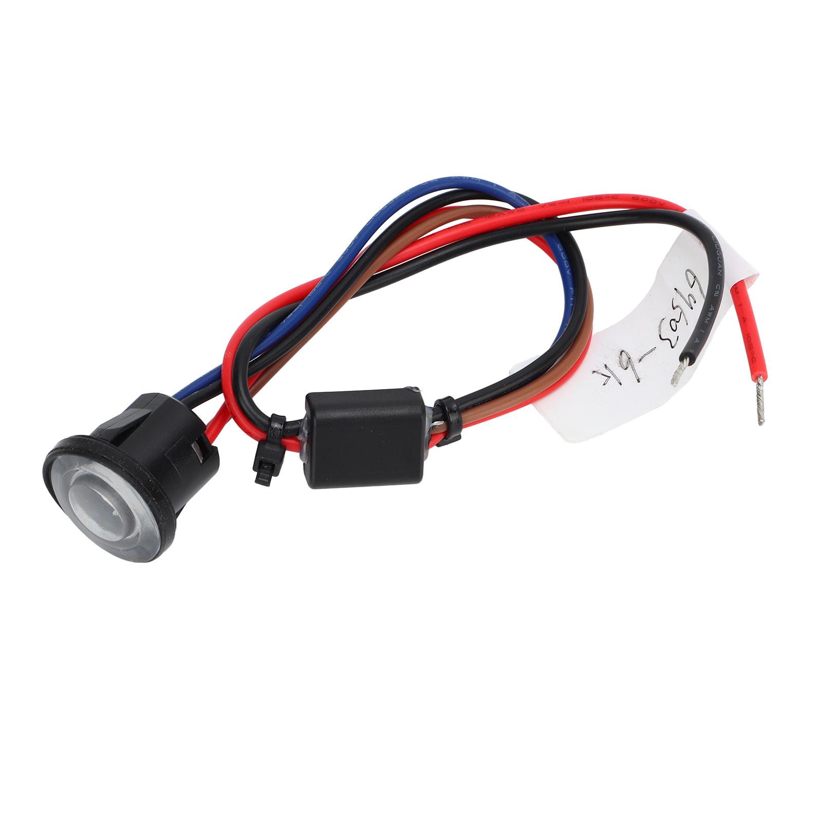 

25мм Встраиваемый Светодиодный Палубный Светильник Грунтовый Светильник Теплый Белый IP66 Водонепроницаемый для Автодома Яхты Лестницы Уличный La