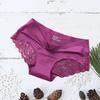 3PCS New Seamless Women Comfort Lace Briefs  Hollow Out Panties Set Underwear Low Rise Female Sport Panty Soft Lady Lingerie