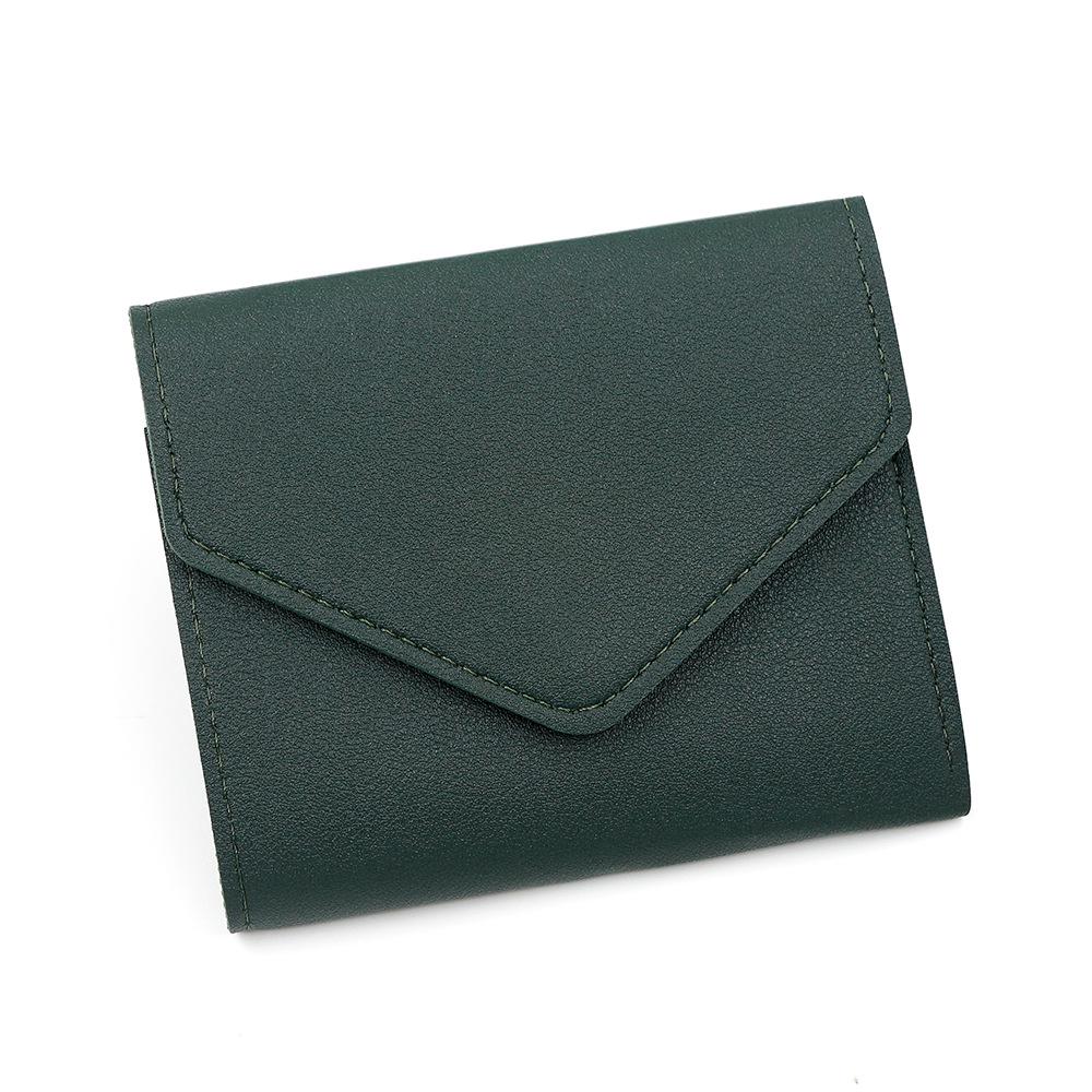 Women's Large Capacity Trifold Wallet & Coin Purse - Korean Fresh & Ladylike Style with Card Holder