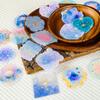 56 Dream Watercolor Starry Sky Transparent Pet Stickers Small Fresh Creative Waterproof Decorative Sticker Batch