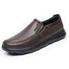 Fashion Men's PU Leather Shoes Formal Dress Loafers Large Size Casual Soft Mens Business Comfortable Non-slip Driving Shoes