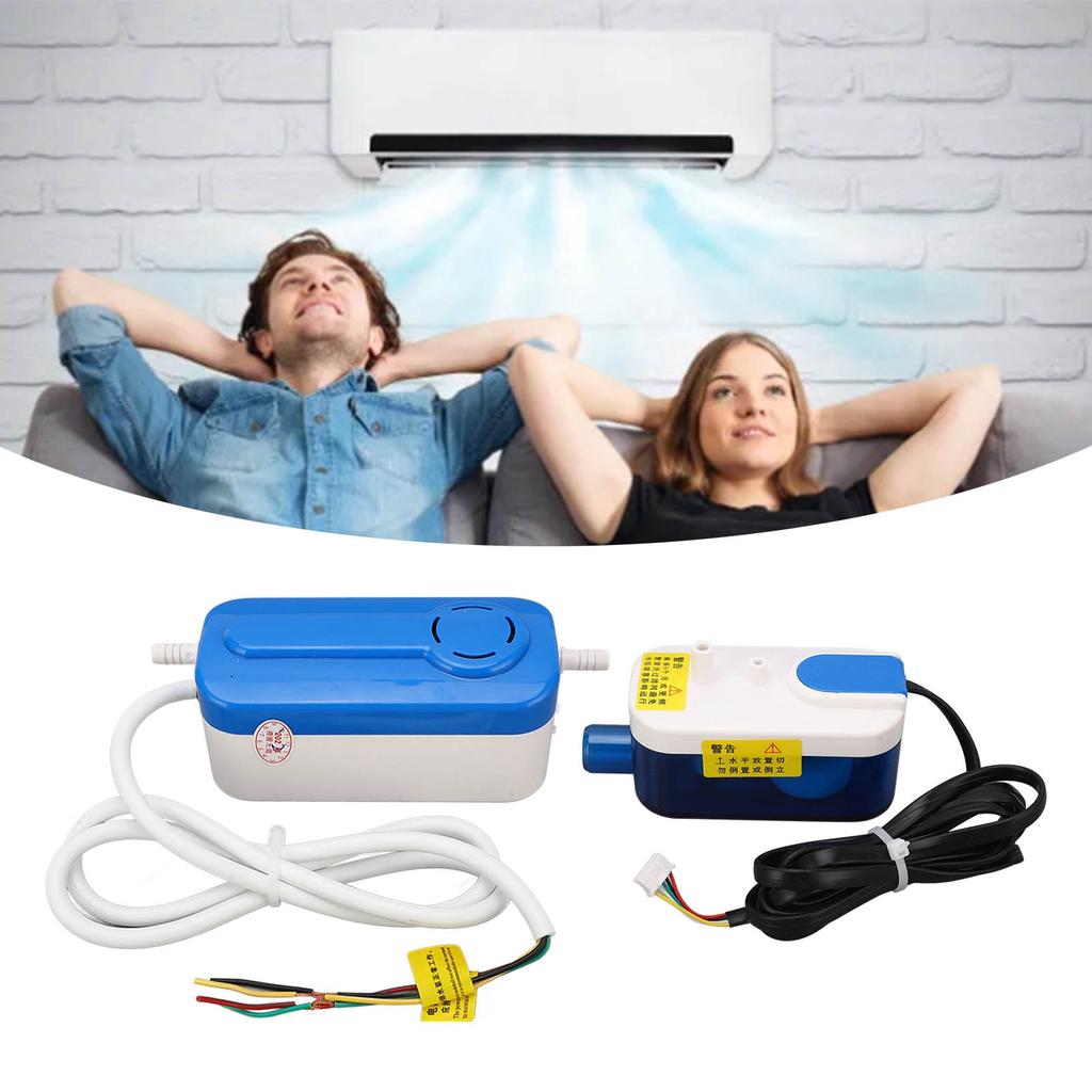 Mini Split HVAC Condensate Pump Air Conditioner Automatic Drain Pump Portable Air Conditioner Condensate Pump AC110‑240V 24L/h