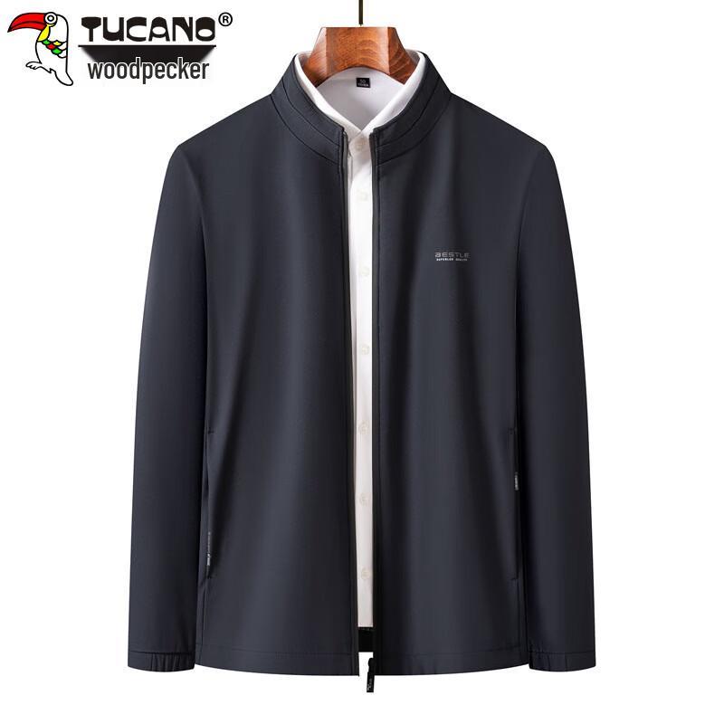 TUCANO Men's Business Casual Stand-Collar Jacket
