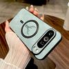 Premium Vintage PU Leather Protective Case for Google Pixel 10 9 8 7 Pro XL 9A 8A 7A Shockproof Magnetic Wireless Charging Cover