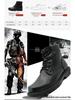 Men's Genuine Leather Winter Boots - Non-Slip, Thickened Cowhide and Wool for Cold Protection