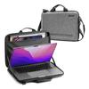 Computer Shoulder Bag Compatible with 13 Inch MacBook Air MacBook Pro 13 Inch Laptop Sleeve Case Hard Shell PC Accessories Storage Water Repellent