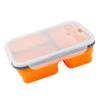 Silicone World 1300ml Silicone Collapsible Portable Lunch Box Large Capacity Bowl Lunch Bento Box Folding Lunchbox Eco-Friendly